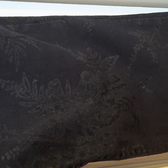 Gloria vanderbelt pattern embossed jeans - Picture 5 of 6